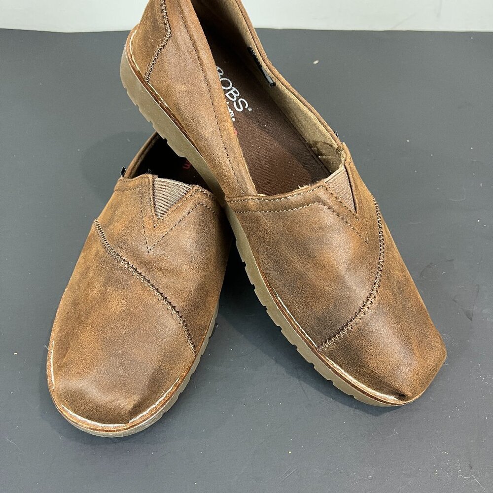 Skecher's Bob's Brown Slip on w/memory foam Size US 9